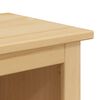 vidaXL Badschrank Corona 45x33x110 cm Massivholz Kiefer