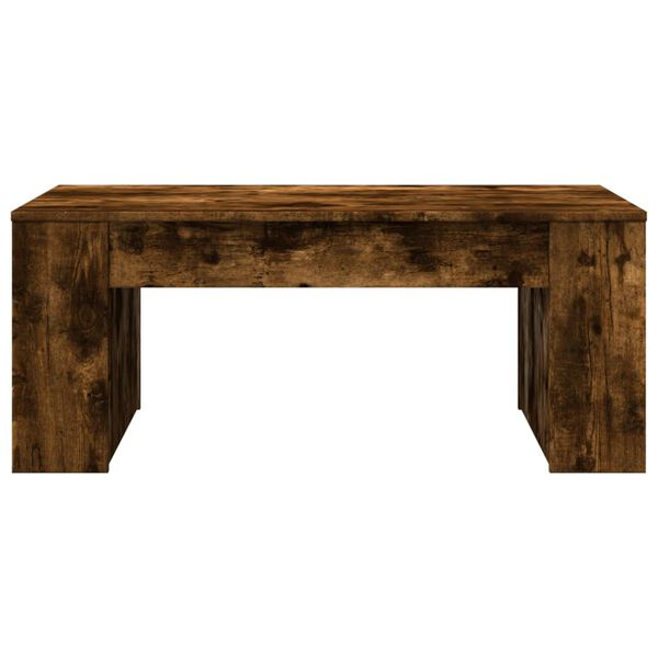 vidaXL Couchtisch R&auml;uchereiche 102x55x42 cm Holzwerkstoff