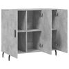 vidaXL Sideboard Betongrau 90x34x80 cm Holzwerkstoff