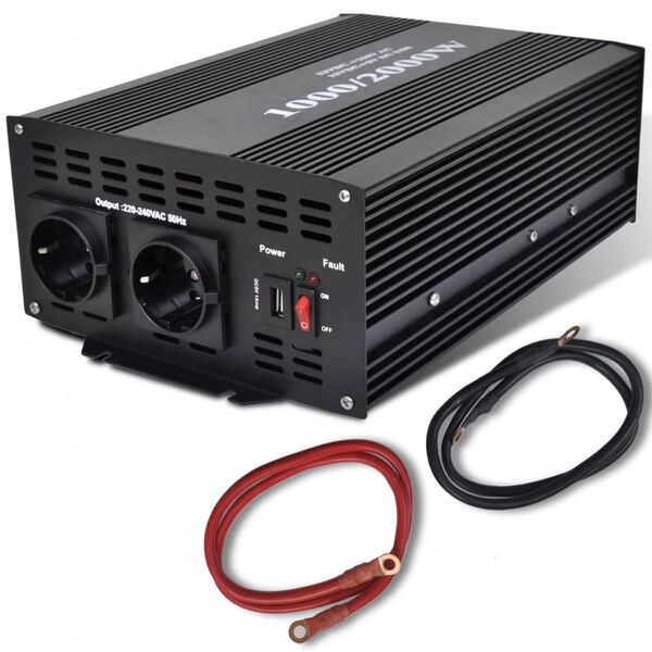 Spannungswandler 1000-2000 W mit USB