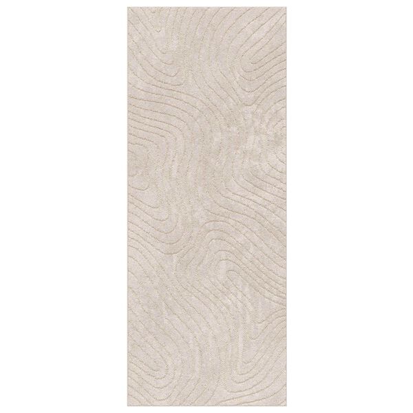 vidaXL Bereichsteppiche PALMERAS Beige 150 x 80 cm Polyester