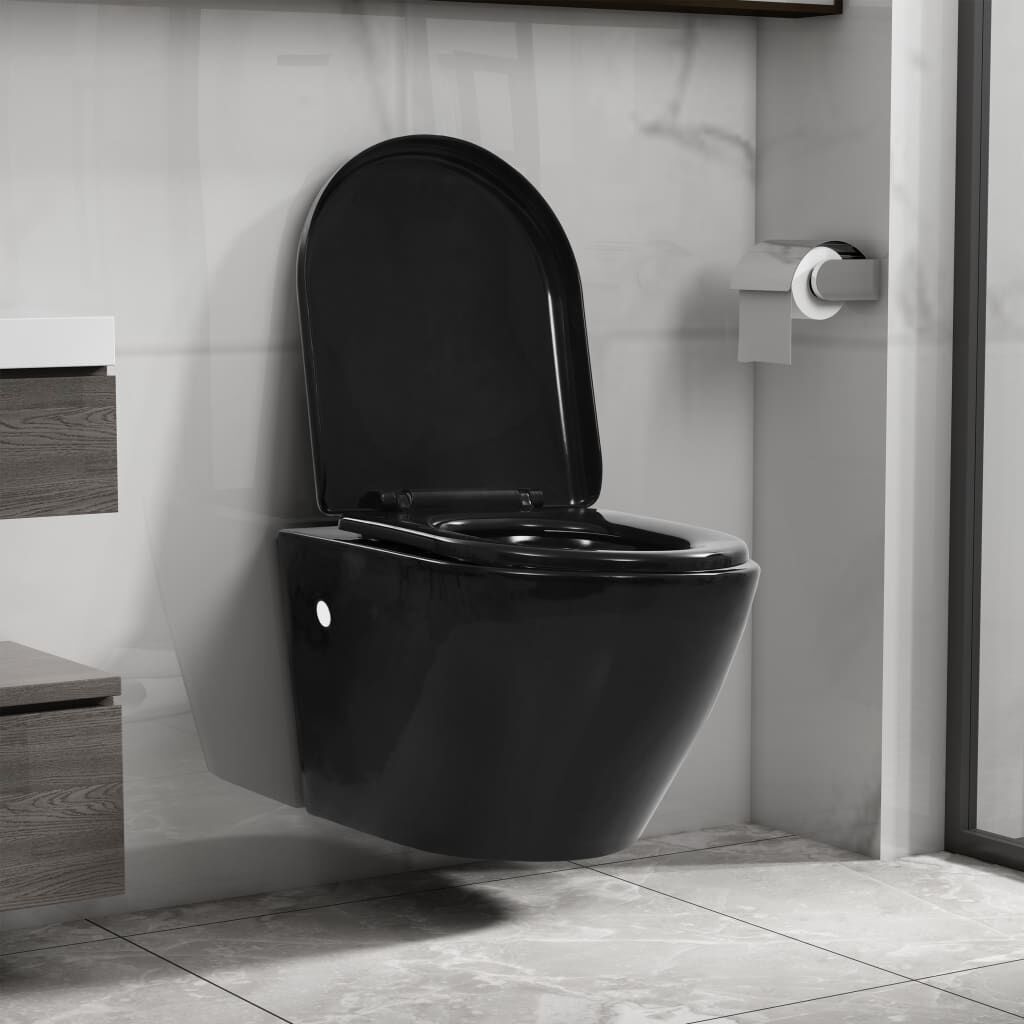 Urinal Trennwand Aus Keramik – Wandmontiert, 100x86,5x39 Cm, Weiß, Inkl. Montagematerial