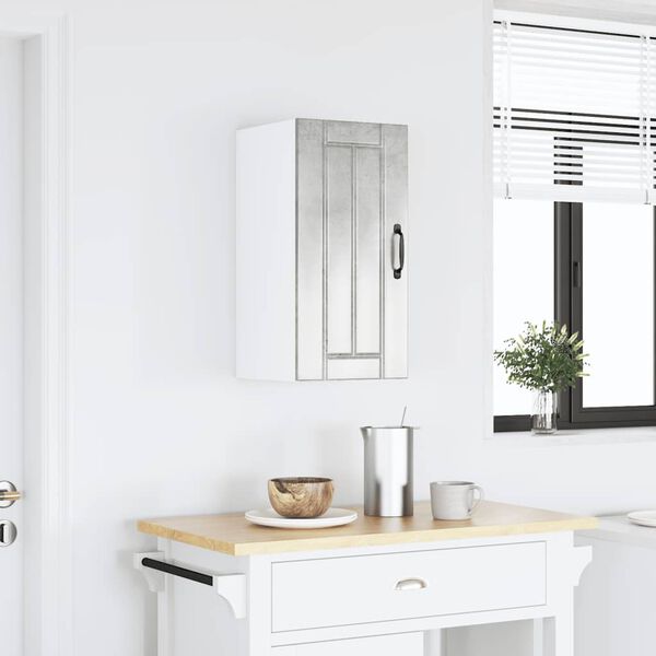 vidaXL K&uuml;chen-H&auml;ngeschrank Lucca Betongrau Holzwerkstoff