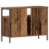 vidaXL Waschbeckenschrank Altholz 80 x 30 x 60 cm Holzwerkstoff