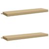 vidaXL Bankkissen SOEST 2 stk. 100 % Polyester Beige 150 x 40 x 8 cm