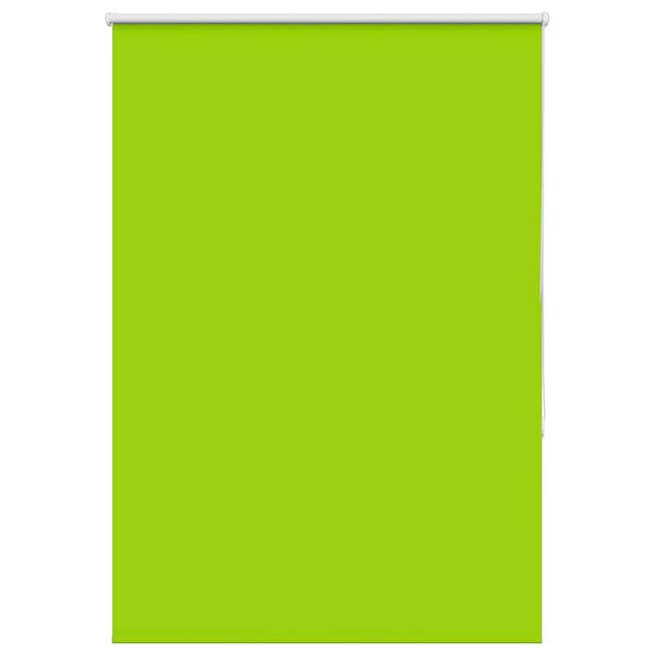 vidaXL Verdunkelungsrollo Gr&uuml;n 115x130cm Stoffbreite 110,7cm Polyester