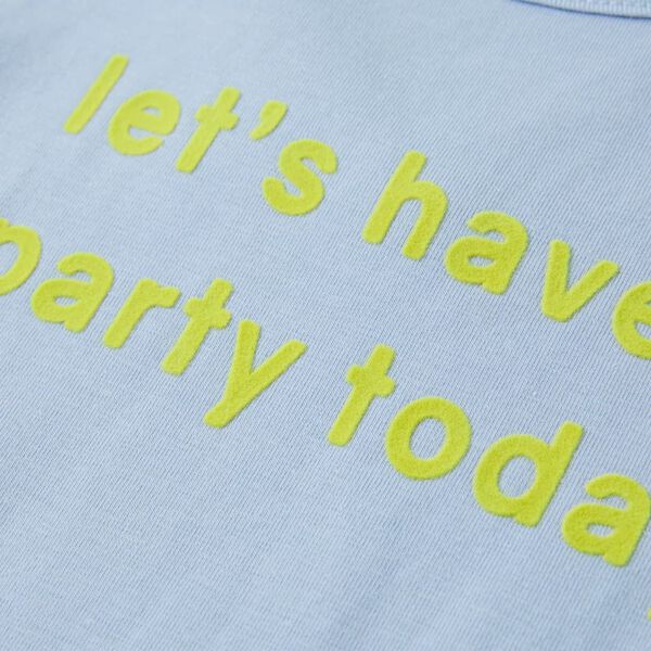 Kinder-T-Shirt Hellblau 116