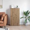 vidaXL B&uuml;roschrank mit Regal Altholz 60 x 32 x 115 cm Holzwerkstoff