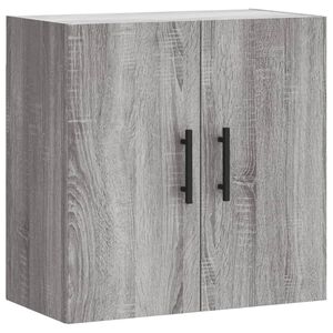 vidaXL Wandschrank Grau Sonoma 60x31x60 cm Holzwerkstoff