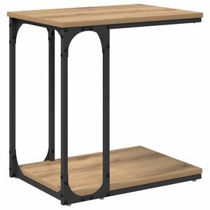 vidaXL Beistelltisch Artisan-Eiche 50 x 35 x 52 cm Holzwerkstoff