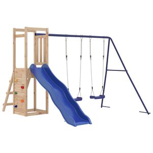 vidaXL Spielturm Massivholz Kiefer