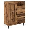 vidaXL Highboard mit Schubladen 2 pcs Altholz Holzwerkstoff