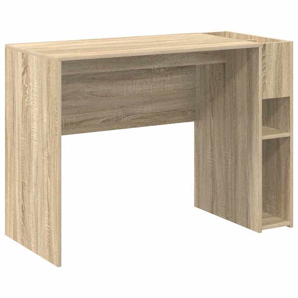 vidaXL Schreibtisch Sonoma-Eiche 109 x 50 x 78 cm Holzwerkstoff