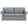 vidaXL Sofa Hellgrau Gesamtabmessungen: 175 x 82 x 80 cm (B x T x H)