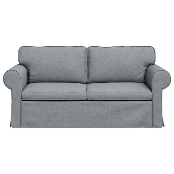 vidaXL Sofa Hellgrau Gesamtabmessungen: 175 x 82 x 80 cm (B x T x H)