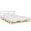 vidaXL Palettenbett Massivholz Kiefer 140&times;200 cm