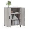 vidaXL Sideboard Grau Sonoma 69,5x34x90 cm Holzwerkstoff