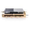 Bestron Raclette-Grill ARG300BW 1500 W Schwarz Holz XL