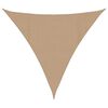 vidaXL Sonnensegel 160 g/m&sup2; Taupe 5x5x5 m HDPE