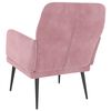 vidaXL Sessel Rosa 62x79x79 cm Samt