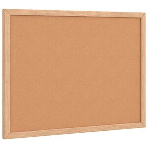 vidaXL Korktafel mit massivem Kiefernholzrahmen 40x30 cm