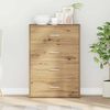 vidaXL Sideboard Artisan-Eiche 60 x 31 x 84 cm Holzwerkstoff