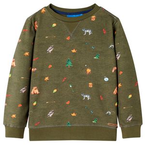 vidaXL Kinder-Sweatshirt Khaki 104