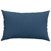 vidaXL Sofakissen 2 pcs Blau 60 x 40 cm Stoff