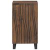 vidaXL Sideboard Braun 40 x 33 x 75 cm massives Mangoholz