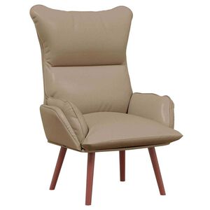 vidaXL Sessel Cappuccino 69 x 74 x 93 cm Kunstleder