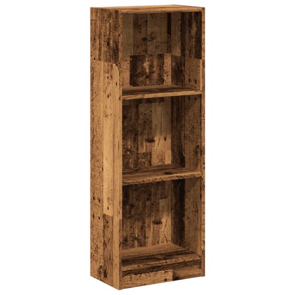 vidaXL Bücherregal Altholz-Optik 40x24x109 cm Holzwerkstoff