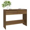 vidaXL Konsolentisch Braun Eichen-Optik 100x35x76,5 cm Holzwerkstoff
