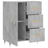vidaXL Sideboard Betongrau 69,5x34x90 cm Holzwerkstoff