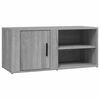 vidaXL TV-Schränke 2 Stk. Grau Sonoma 80x31,5x36 cm Holzwerkstoff