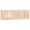 vidaXL Hochbeet Lattenzaun-Design 150x50x50 cm Massivholz Kiefer