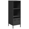 vidaXL Highboard Schwarz 35x39x103,5 cm Stahl