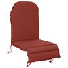 vidaXL Sonnen-Lounger Kissen GEMERT 100 % Polyester Rot