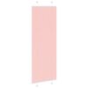 vidaXL Plissee Rosa 80x200 cm Stoffbreite 79,4 cm Polyester