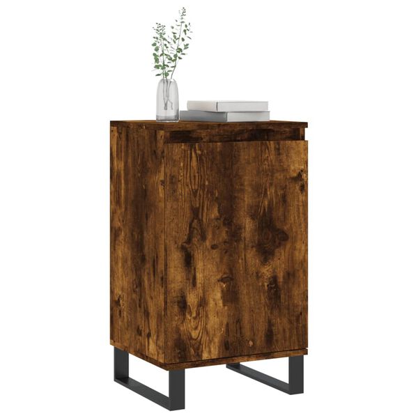 vidaXL Sideboards 2 Stk. R&auml;uchereiche 40x35x70 cm Holzwerkstoff