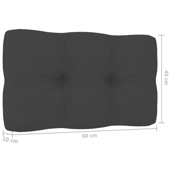 vidaXL Garten-Eckbank mit Kissen 239 cm Impr&auml;gniertes Kiefernholz