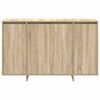 vidaXL Sideboard Sonoma-Eiche 120 x 41 x 75 cm Holzwerkstoff