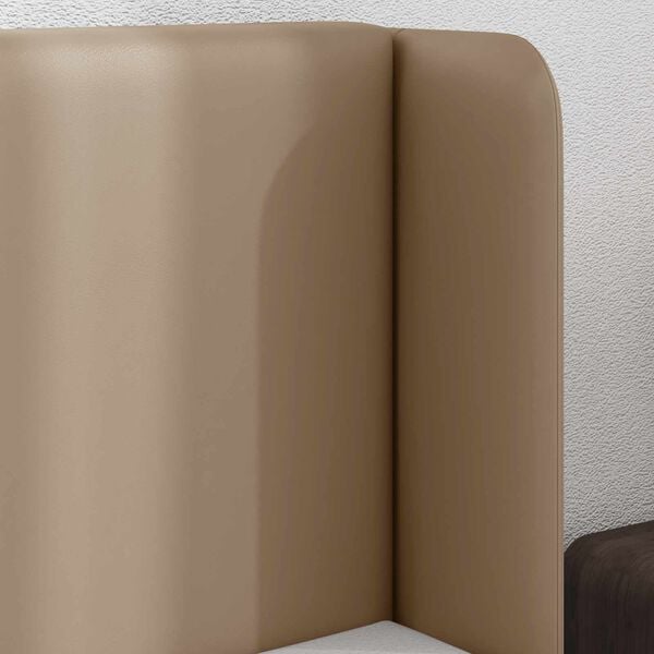 vidaXL Kopfteil Ohr Braun 40,5 x 40,5 x 4 cm PVC