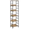 vidaXL B&uuml;cherregal 5 Ebenen 50 x 33 x 188,5 cm Holzwerkstoff