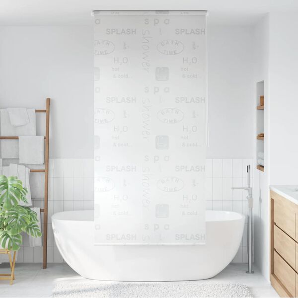 vidaXL Duschrollo 100x240 cm Splash-Design