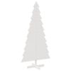 vidaXL Weihnachtsbaum zum Schm&uuml;cken Wei&szlig; 180 cm Massivholz Kiefer