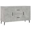 vidaXL Sideboard Betongrau 100x36x60 cm Holzwerkstoff