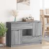 vidaXL Sideboard Graues Sonoma 100 x 30 x 65,6 Holzwerkstoff