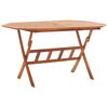 vidaXL Gartentisch Klappbar 135x85x75 cm Massivholz Akazie