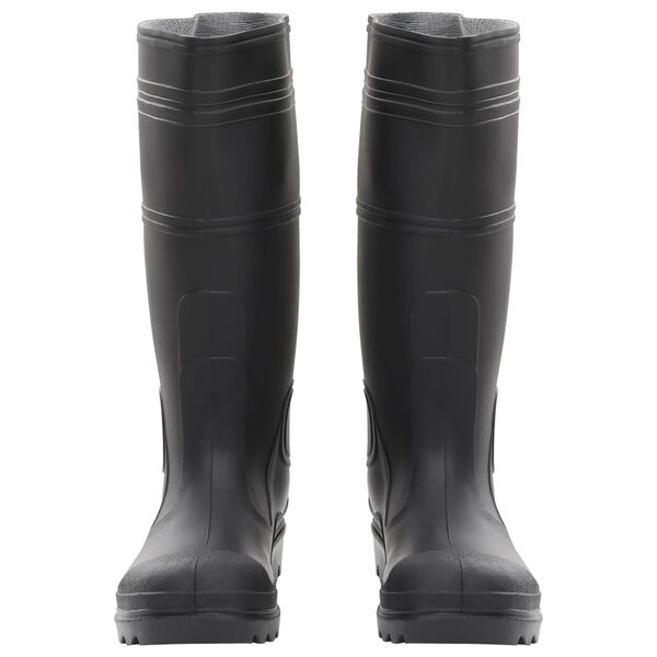 vidaXL Gummistiefel Schwarz Größe 40 PVC