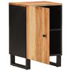 vidaXL Badschrank 38x33x58 cm Massivholz Akazie
